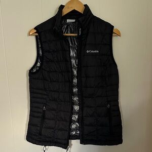 Columbia Black Quilted Vest